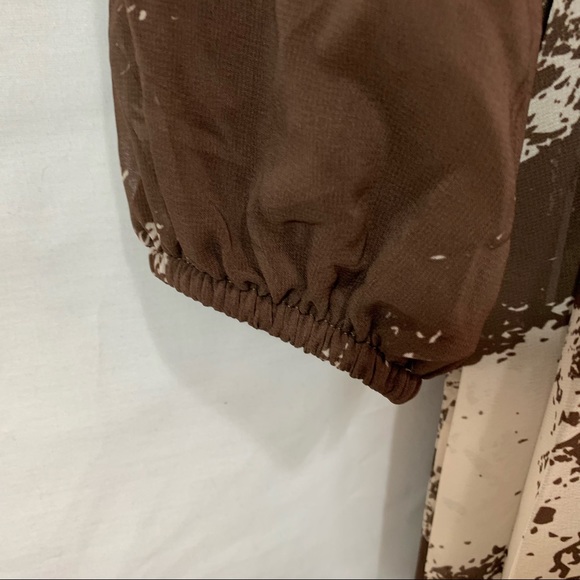 Antique Istanbul Maxi Dress with Tie Neck & Long Sleeves - Picture 5 of 8